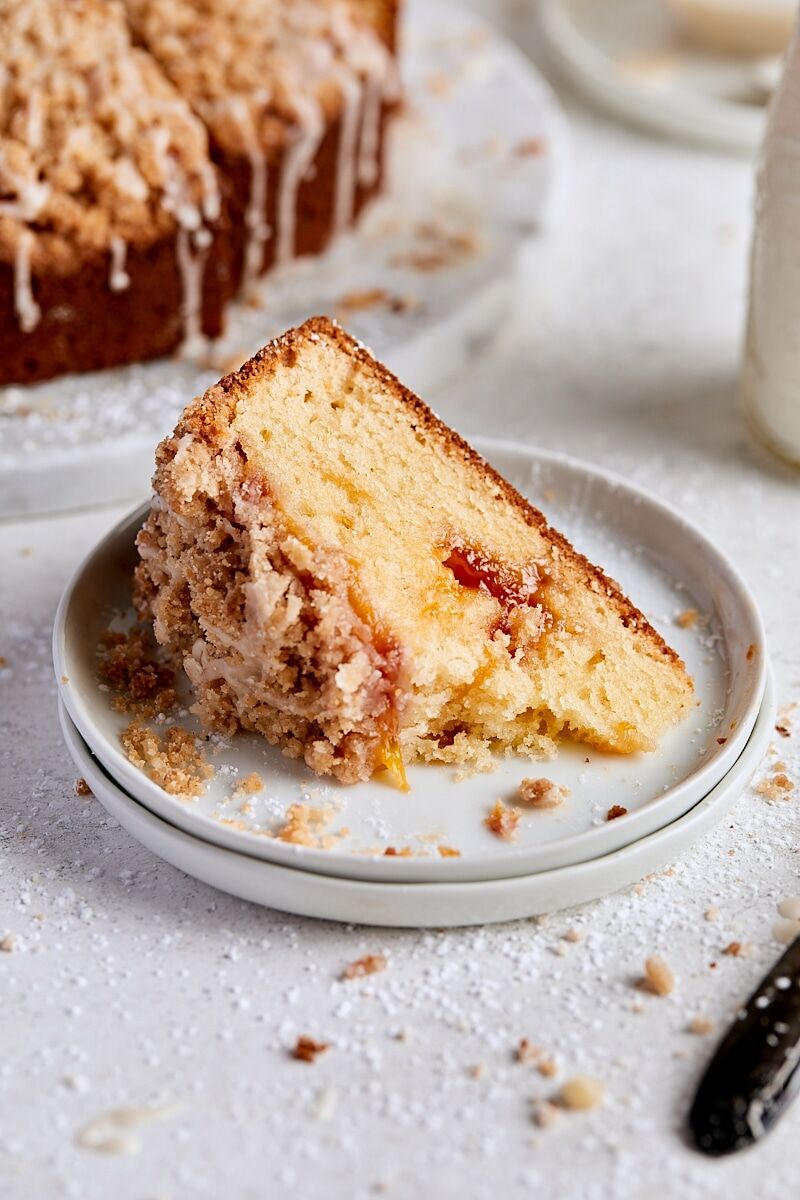Peach Crumb Cake