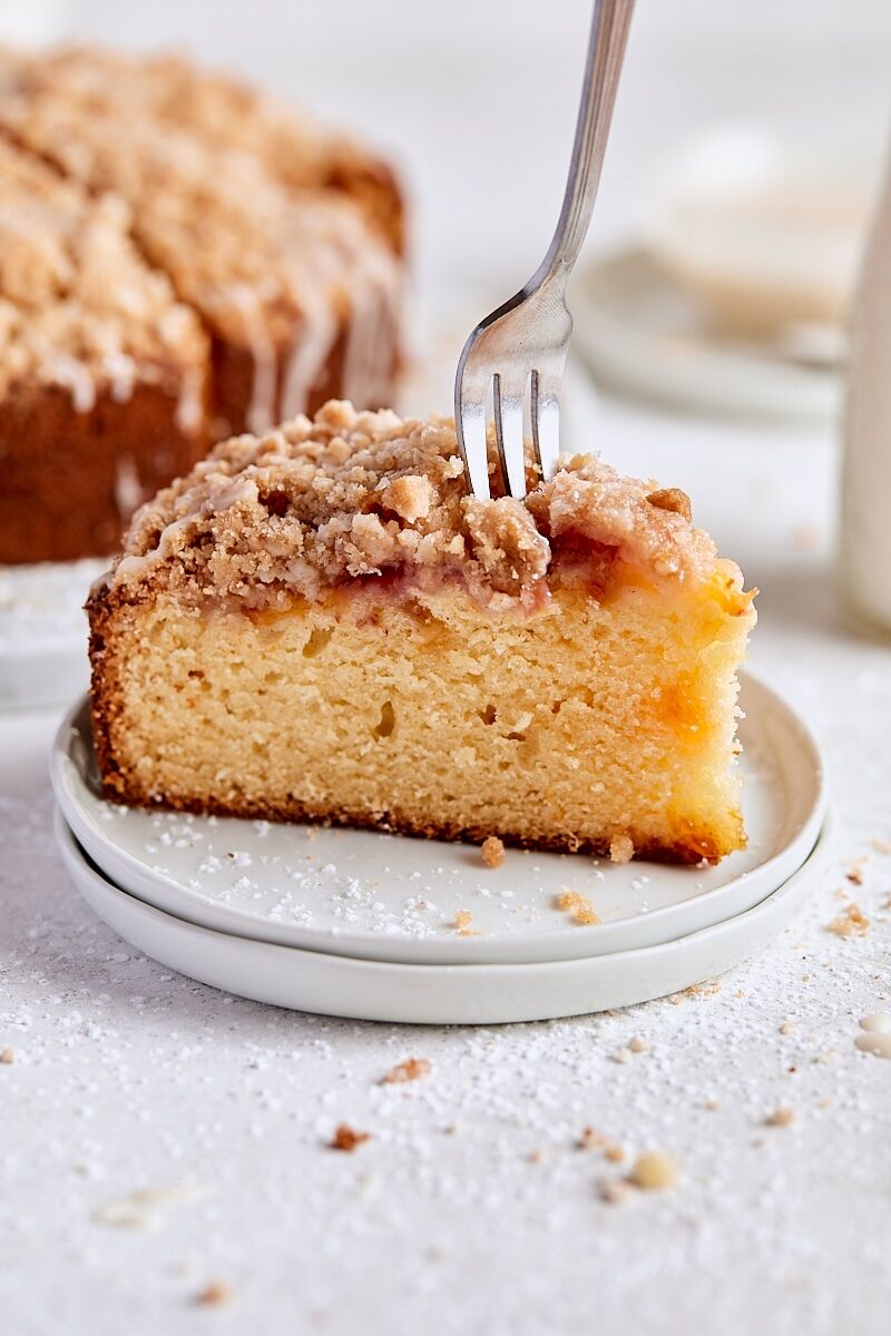 Peach Crumb Cake