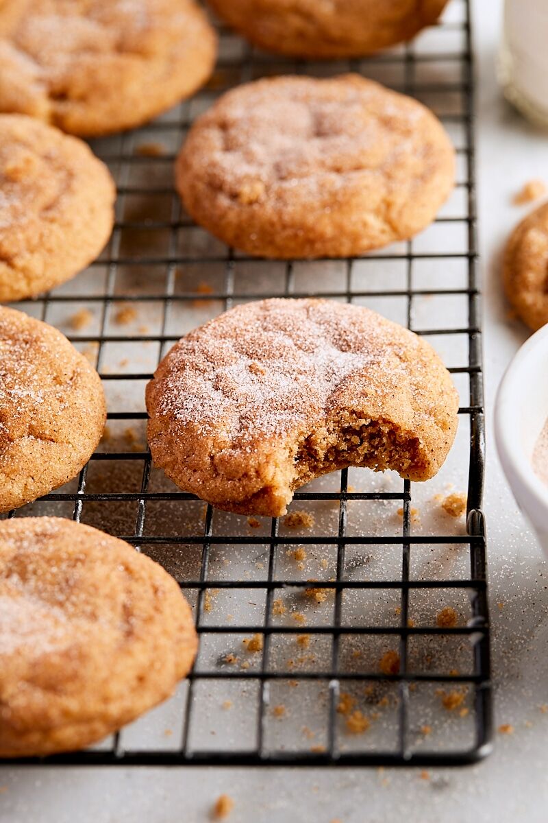 Pumpkin Snickerdoodle Cookies