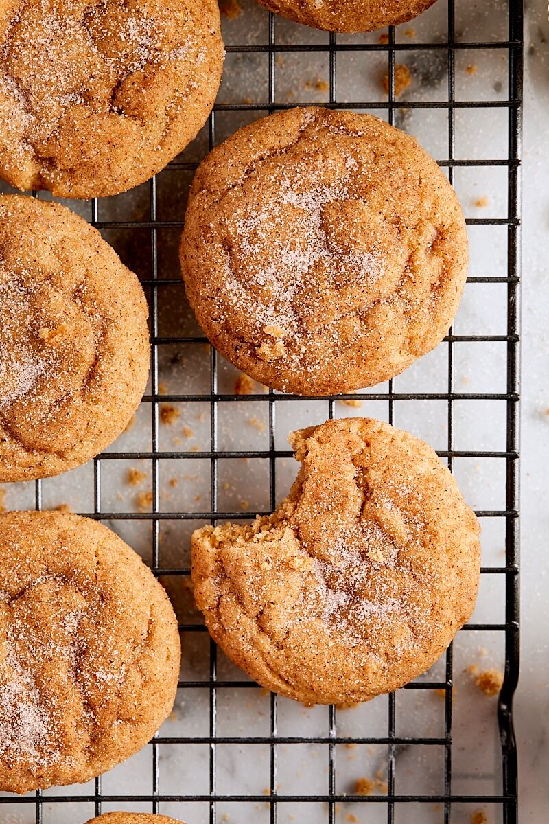 Pumpkin Snickerdoodle Cookies