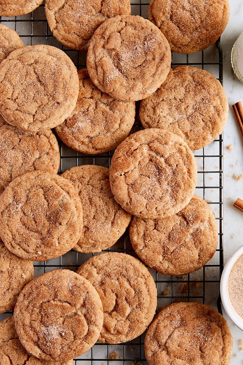 Soft Chewy Snickerdoodle Cookies