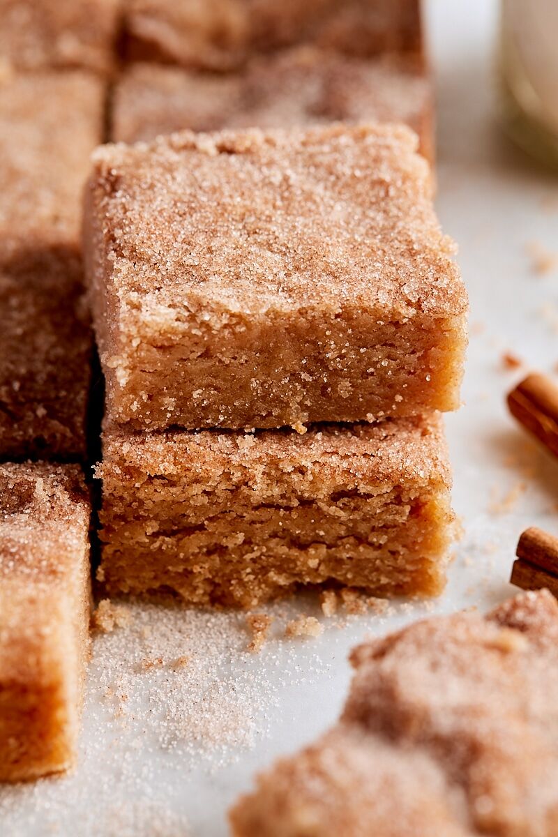 Snickerdoodle Bar Cookies
