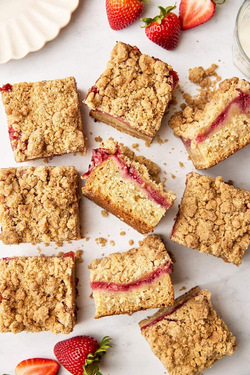 Strawberry Crumb Cake