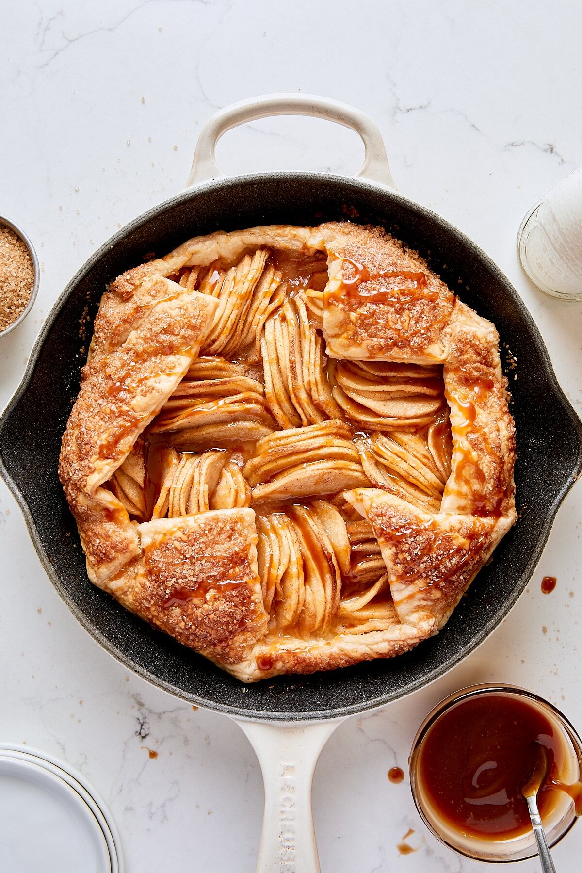 Apple Galette with Puff Pastry