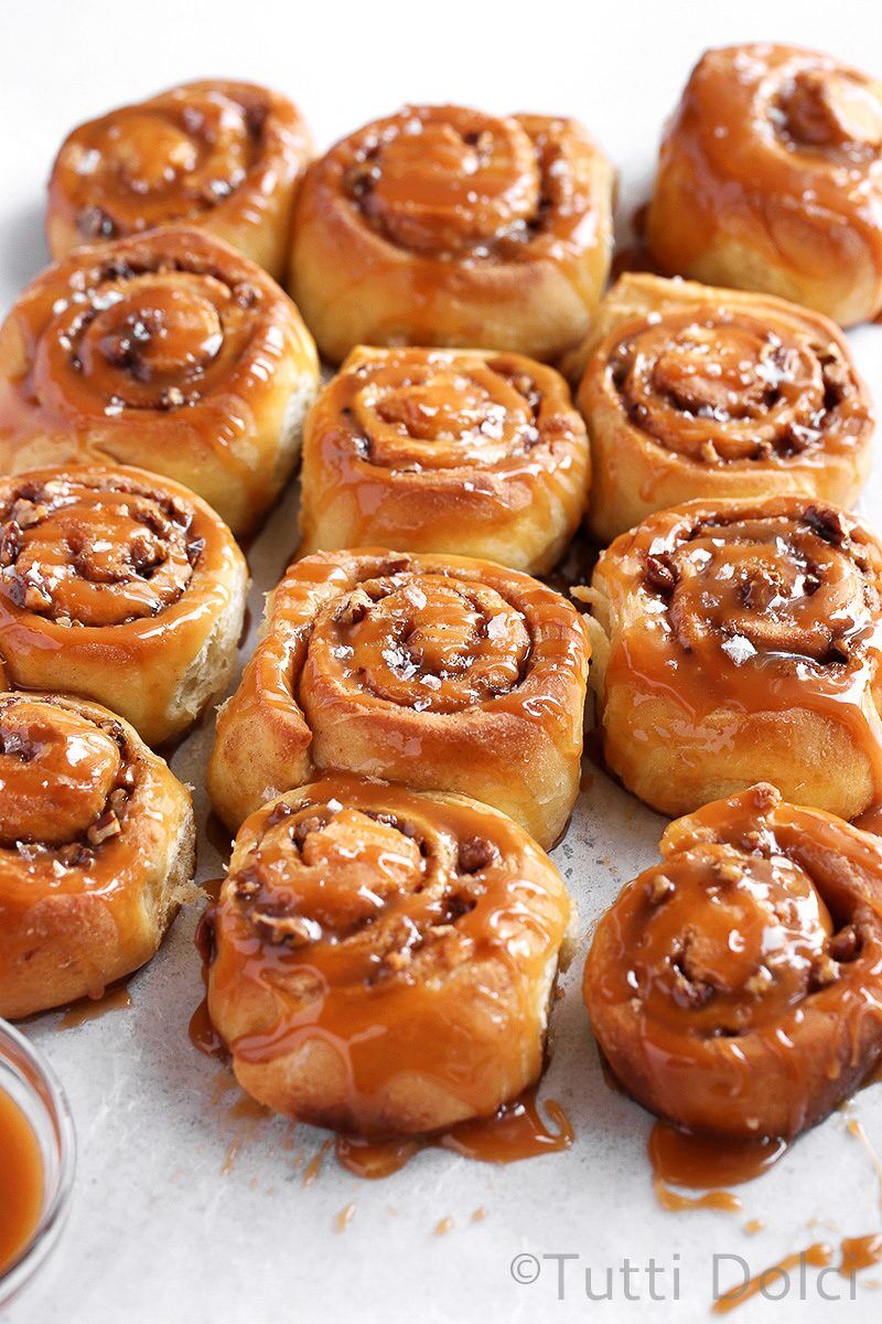 Caramel Pecan Cinnamon Rolls