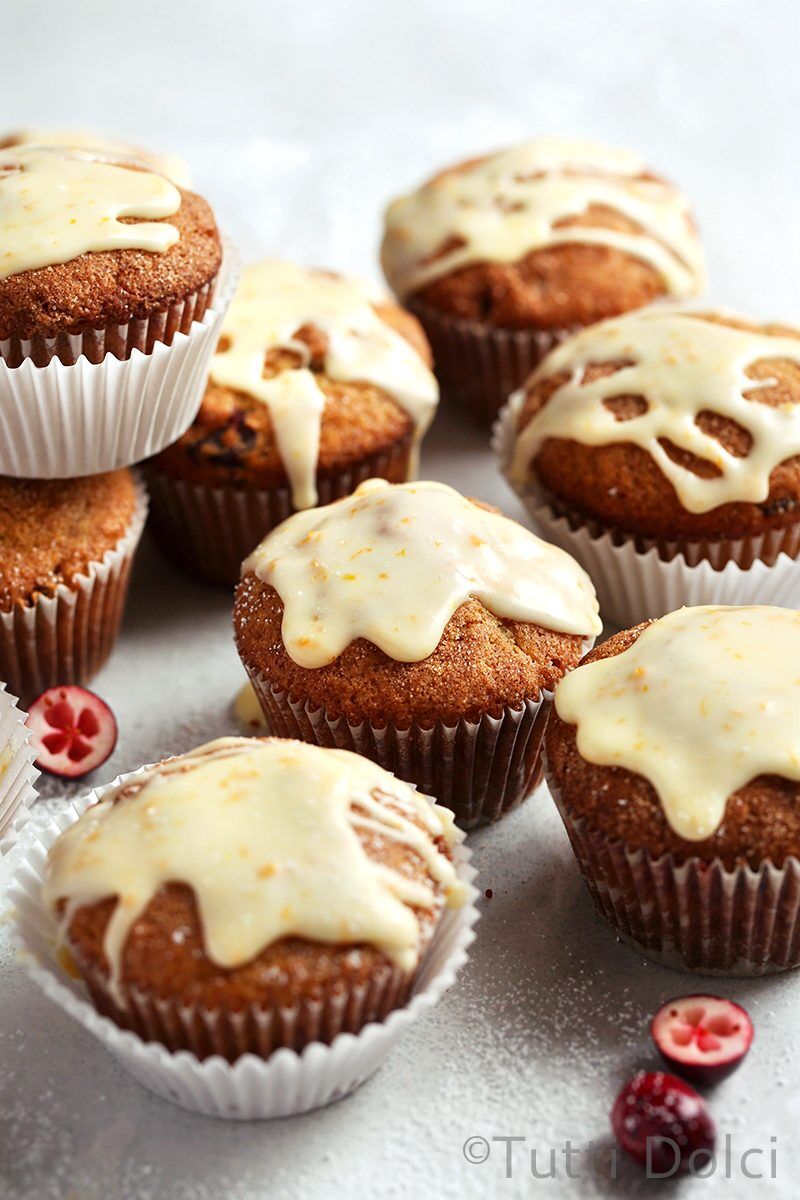 Cranberry Orange Muffins | Tutti Dolci