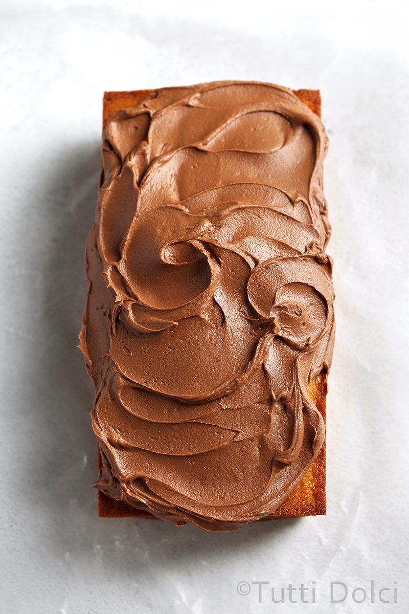 Nutella Swirl Loaf Cake